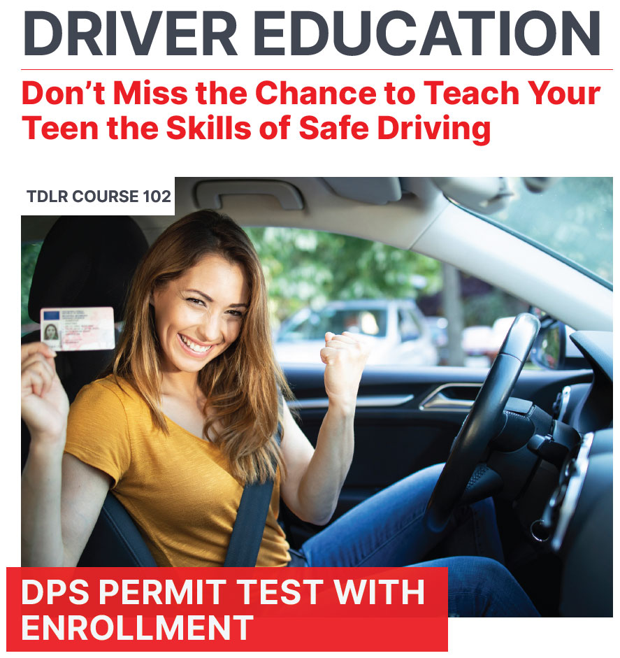 Online Teen Drivers Ed Information Brochure   Lady With License 01 3x B 